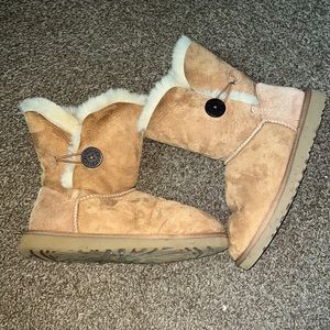 UGG Brown Strap Boots
